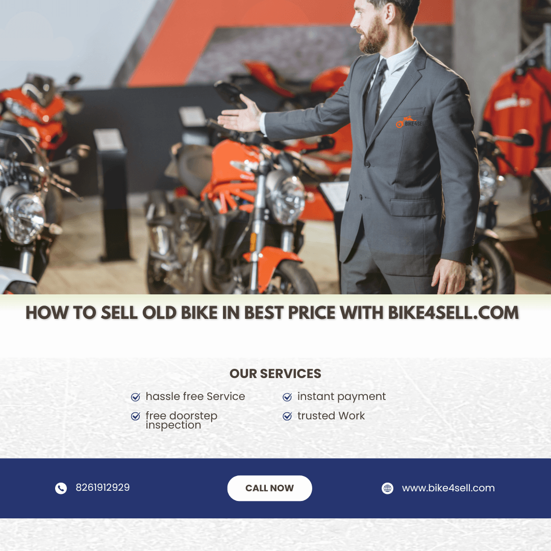how to sell old bike in best price with Bike4sell.com