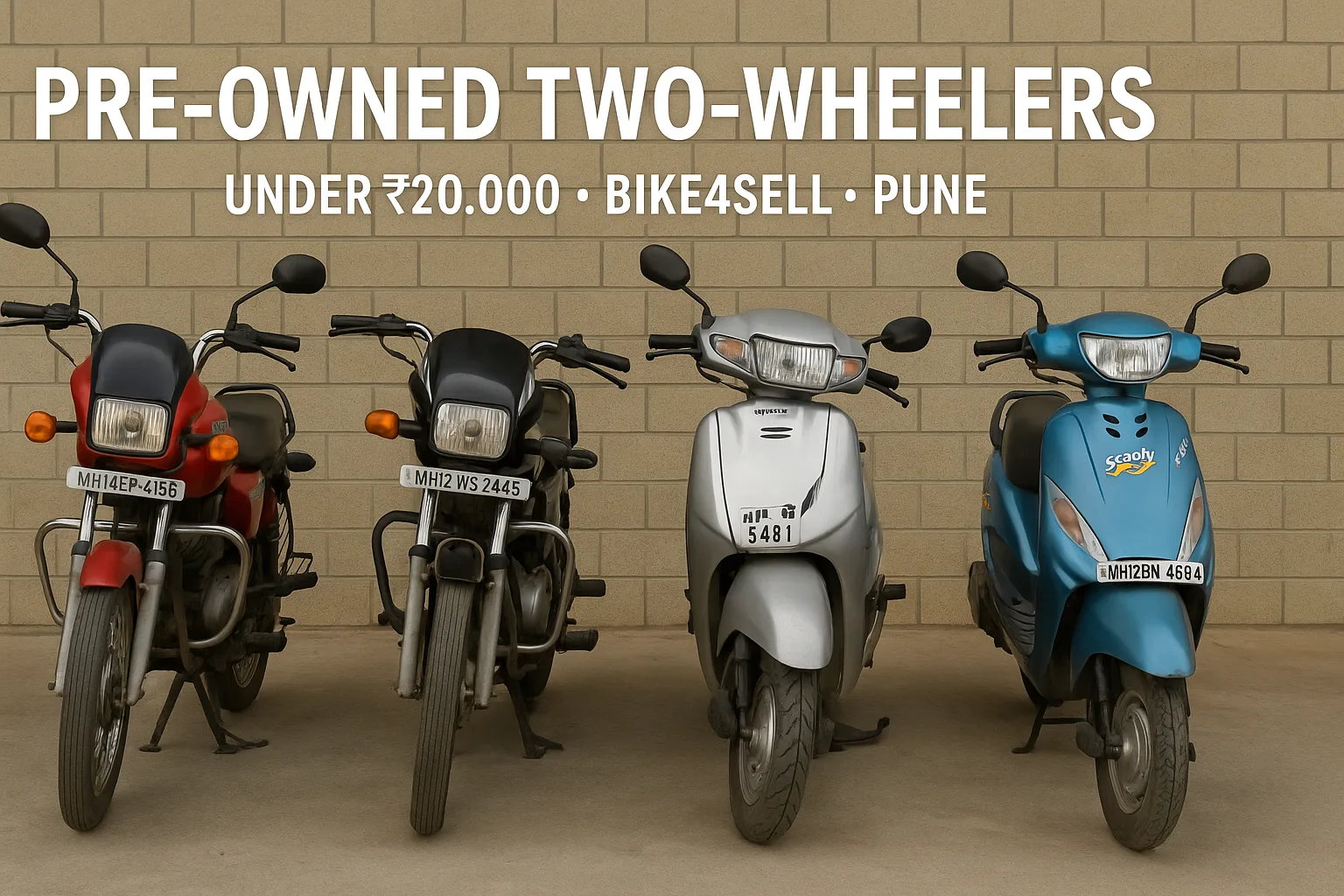 Second Hand Bikes in Pune Below ₹20,000 – Best Deals for Budget Riders